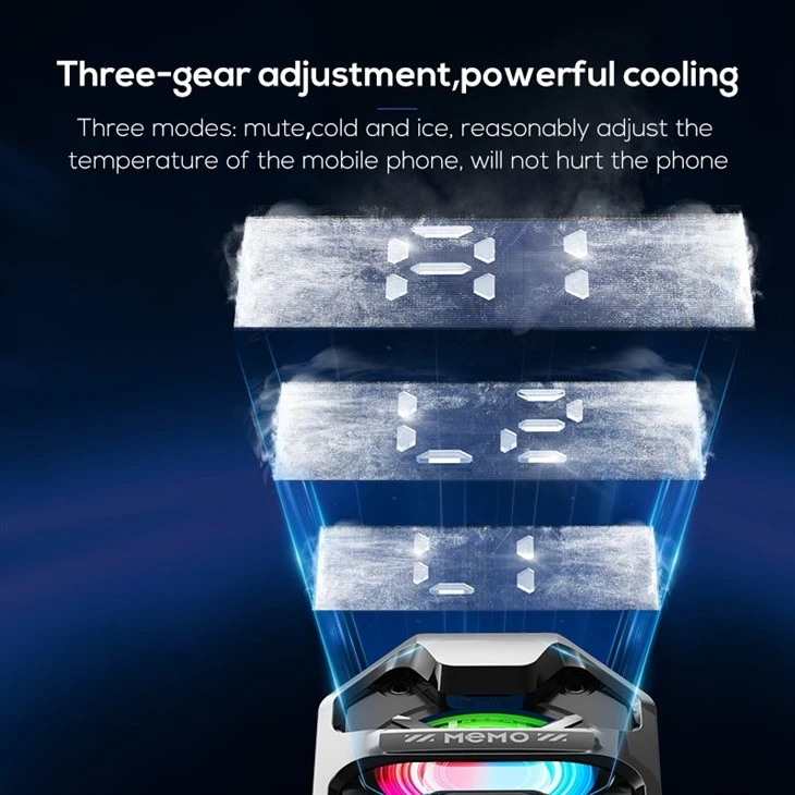 18W Hight Power Semiconductor Mobile Phone Radiator Back Clip Phone Cooler suppliers